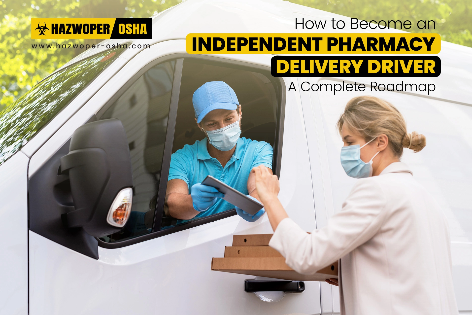 pharmaceutical delivery van.